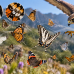 Scientists tested 397 European butterfly species and 57,600 digital wing patterns; the results suggest natural stripes and high-contrast wings can confuse predators during flight |