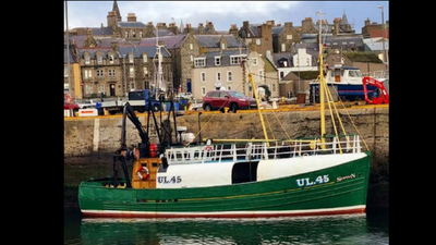 Scottish prawn trawler Sustain hit rocks near Ullapool after its skipper fell asleep; he was exhausted after days at sea and no watch alarm was fitted | World News