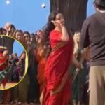 Shraddha Kapoor's red saree look from the 'Eetha' sets goes viral, fans ask makers to release the song: 'Transformation is visible' |