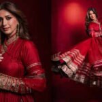 New brides, take notes! Sonali Bendre's stunning sindoori red anarkali is festive wear goals