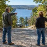 An Arkansas couple said their land was reachable only by boat across Beaver Lake or through a neighbour's property; they paid $8,000 for an 18-foot easement, but an appeals court upheld a route along the boundary
