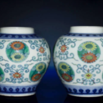 A collector paid about $25 for two colourful jars at a London thrift shop; experts later identified them as rare 18th-century Qing Dynasty porcelain and the pair sold for more than $74,000