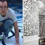In 1979, Keith Haring painted a mural directly on a New York loft's walls and ceiling before it vanished behind drywall; its owner later restored the 8,000-square-foot home, now listed for $25 million