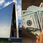 In 2020, an artist built Buffalo's unusual Triangle House for about $800,000, complete with a glass elevator and solar panels; after first asking $760,000 in 2023, the home has returned to market for $479,000