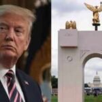 Trump's 250-foot Washington triumphal arch could begin construction Nov. 5; three veterans and an architectural historian have asked a federal judge to stop work without congressional approval