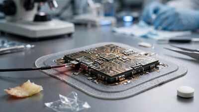 University of Cambridge researchers develop a $10 spectrometer chip that identifies food, plastics and pharmaceuticals, with potential applications in wearable health monitoring |