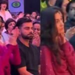Virat Kohli and Anushka Sharma make rare appearance at Krishna Das kirtan concert in Mumbai, chant ‘Hari Naam’ and groove, netizens react as videos go viral |
