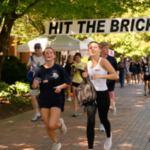 Wake Forest’s student-run Hit the Bricks drew 2,406 runners and walkers for 11,862 laps and raised nearly $407,000 in one day, beating last year’s record and pushing the event past $2.1 million