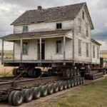 Woman spends up to $380,000 to move her great-great-grandparents’ 112-year-old house to her husband’s family farm | World News